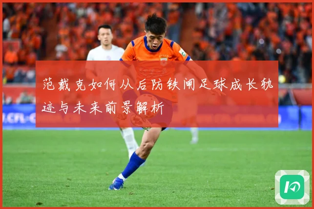 范戴克如何从后防铁闸足球成长轨迹与未来前景解析